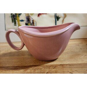 Vintage Epicure Dawn Pink Homer Laughlin MCM Gravy Boat Pitcher Creamer